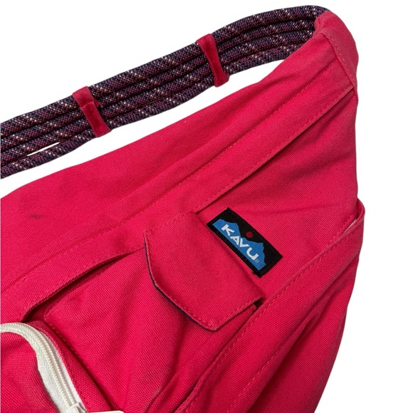 Kavu | Rope Sling Bag in Pink - Picture 3 of 7